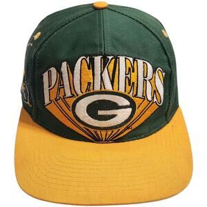 Green Bay Packers‎ Logo 7 Snapback Adjustable Hat Cap